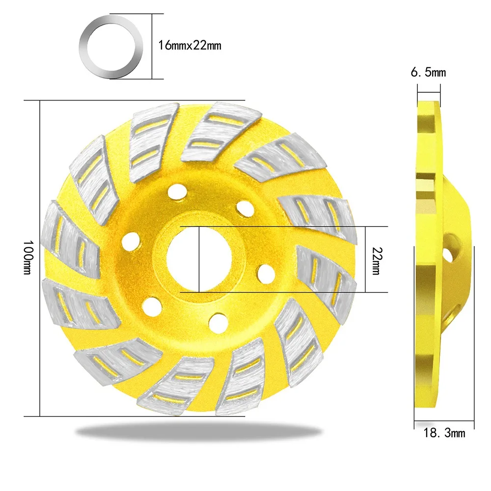 

Многофункциональный алмазный шлифовальный круг, портативный алмазный шлифовальный двухрядный шлифовальный круг, шлифовальные принадлежности