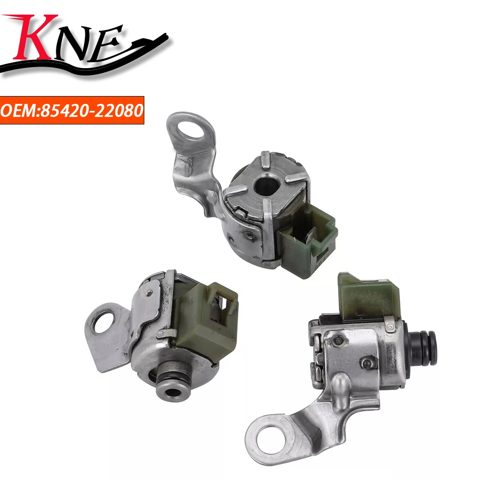 A340F A340 A340E 85420-22080 35250-50030 Transmission Lock Up Solenoid Kit Shift Solenoids Kit  For Toyota Jeep Cherokee Lexus