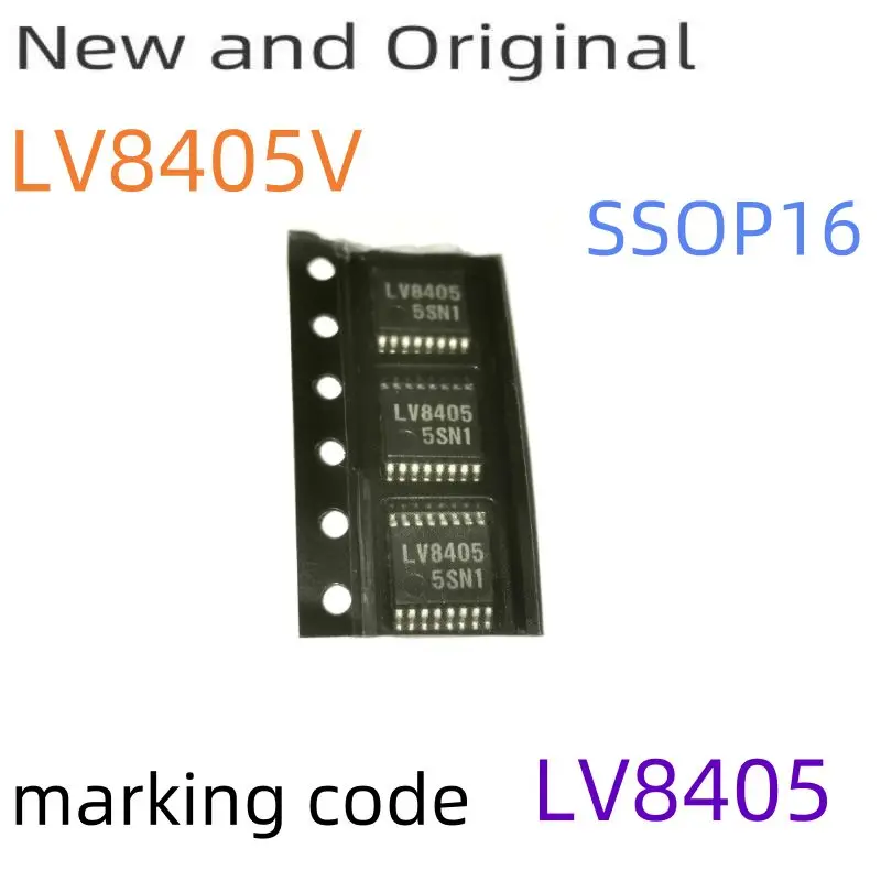 

LV8405V LV8405 SSOP16 2-Channel Forward/Reverse Motor Driver