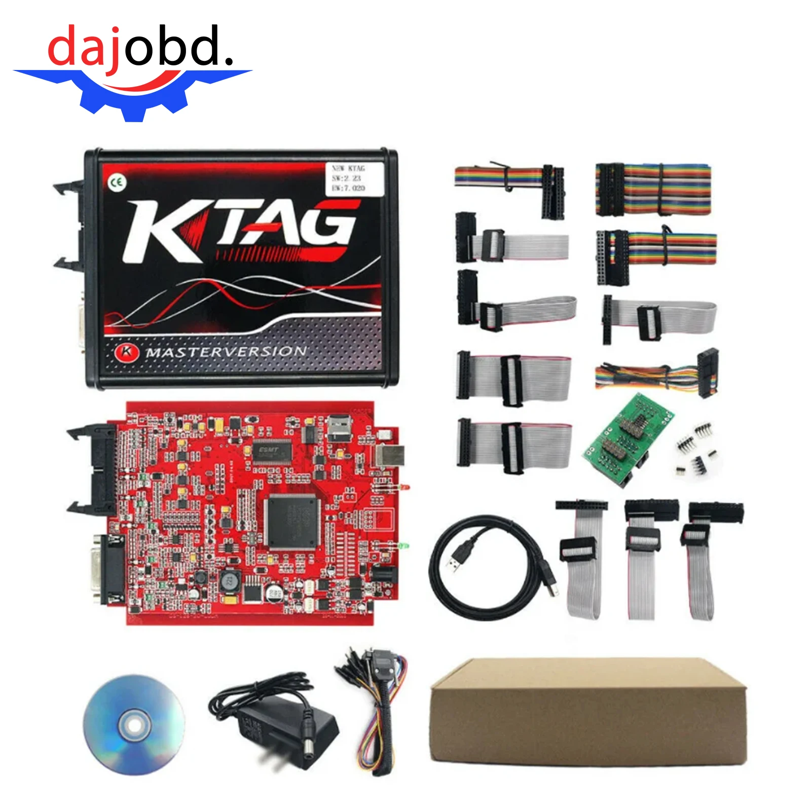 V2.25 FW V7.020 KTAG K-TAG ECU Programming Tool Master Version with Unlimited Token