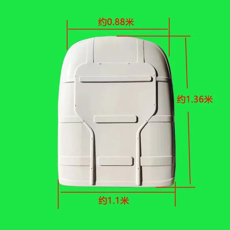 Tractor plastic afdak, vierwielige regenbescherming, voor modellen tot 80 pk