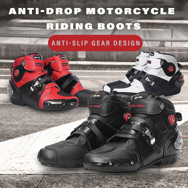 Bottes de moto professionnelles pour hommes, zones de moto, Endflats, Motocross Boot, Chuteira Campo Profismail.com, Cadeaux gratuits