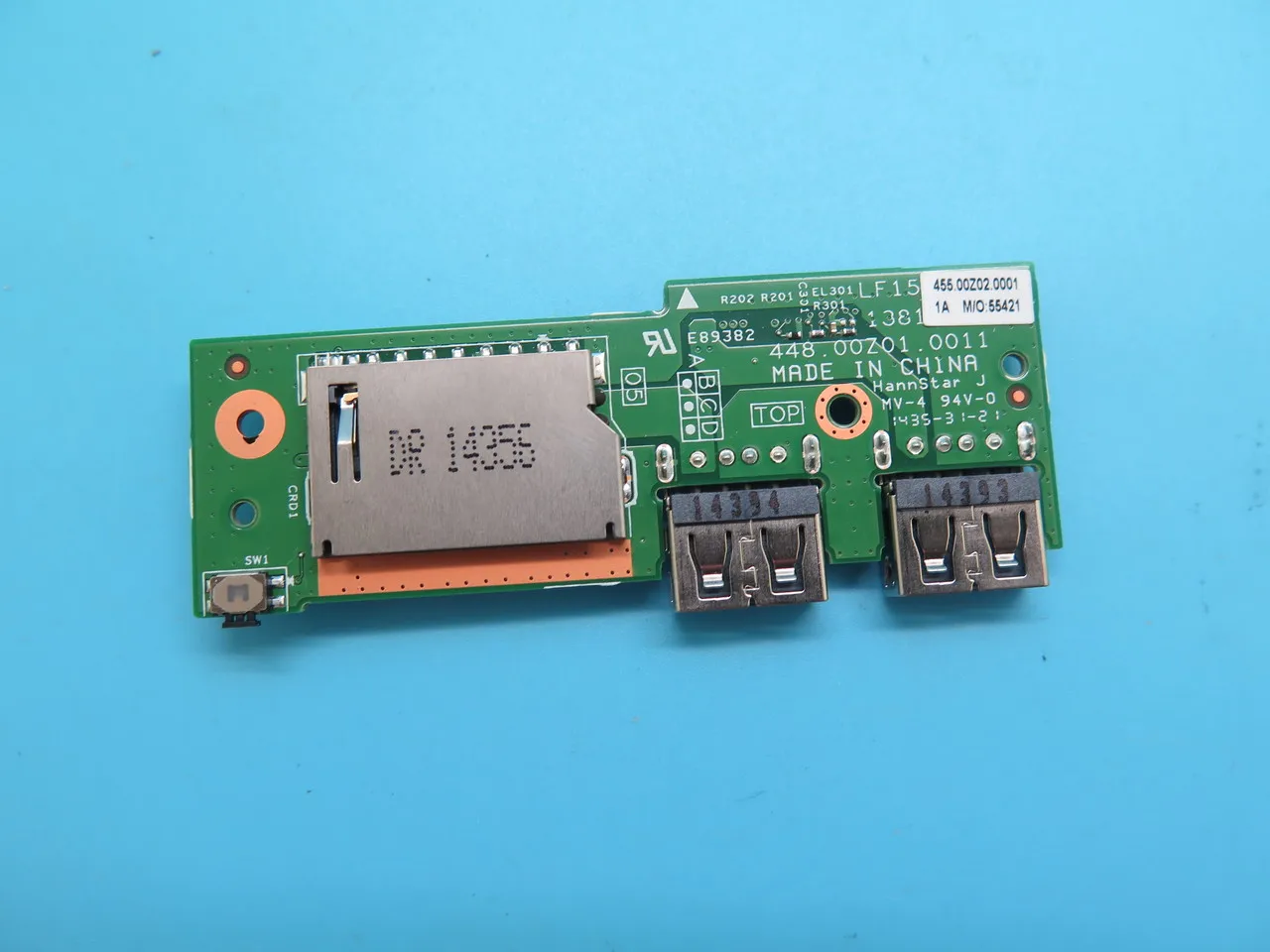 Laptop IO Board For Lenovo FLEX 2-15 Flex2-15 5C50F76764 448.00Z01.0011 455.00Z02.0001 New