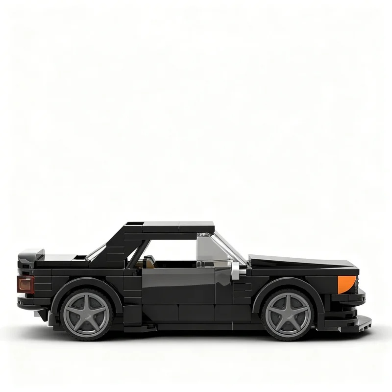 308 個 MOC シティ チャンピオンズ メルセデス SLC ターボ モデル ビルディング ブロック 建設 クリスマス ギフト おもちゃ ブリック 誕生日