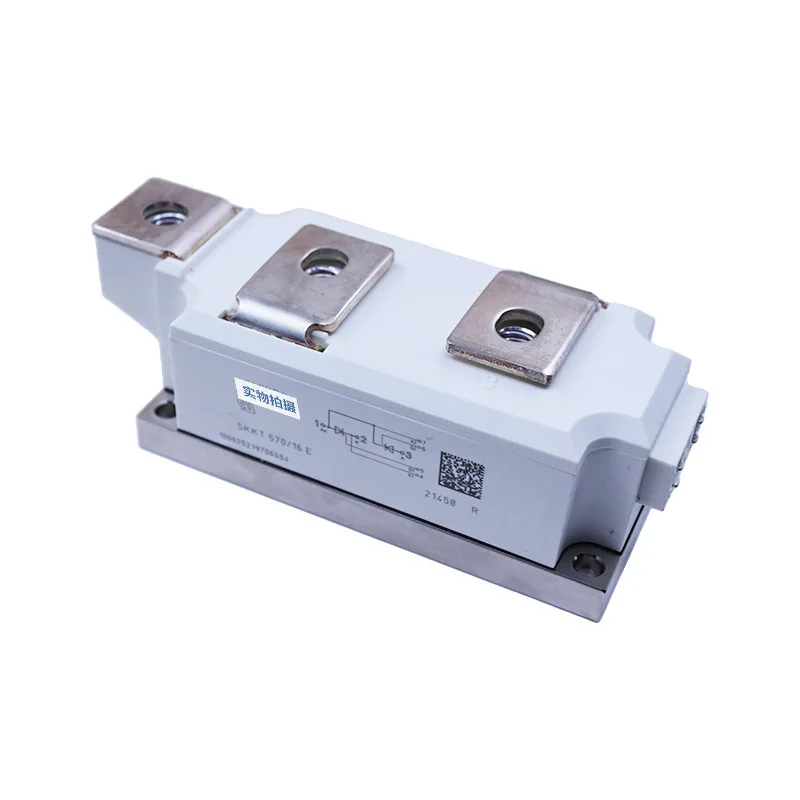 Tiristor SKKT570, bi direcional, eletrônica de tiristor, componentes
