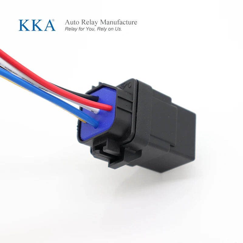 (5pcs/pack)KKA-B4W 12V/24V 4Pin/5Pin 40A Waterproof Auto Relay, JD1912/1914/2912/2914 Type, without cables