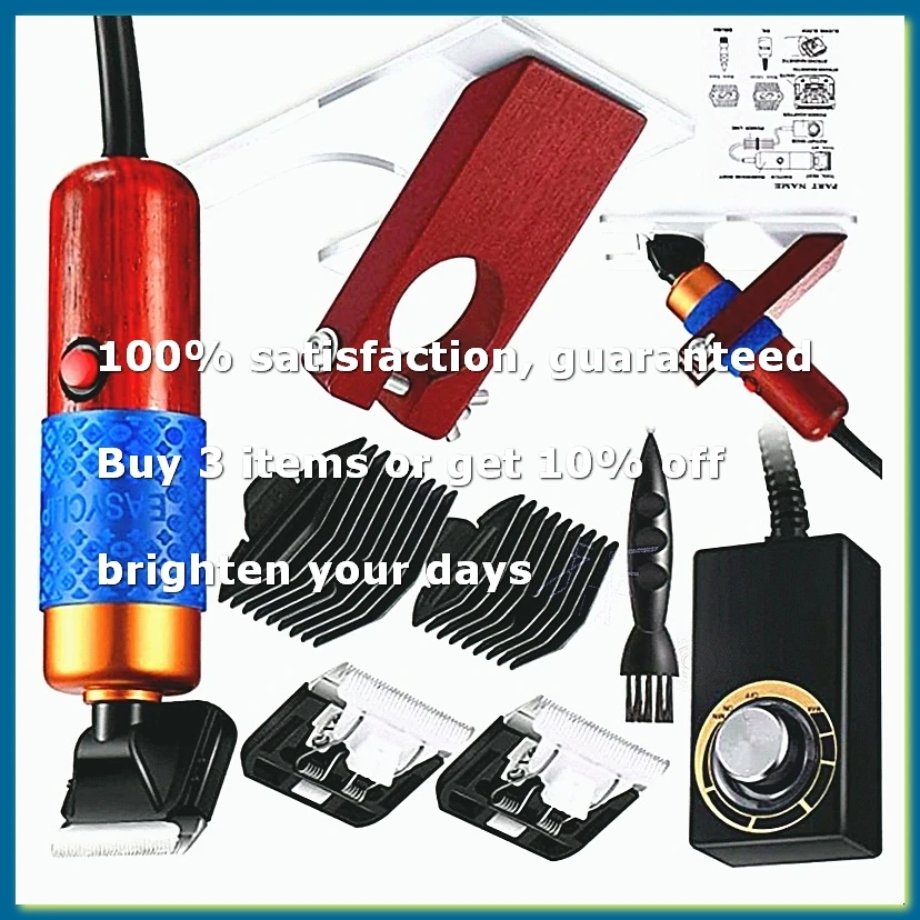 200W Tufting Rug Trimmer Machine Set DIY Tufting Scissors Carpet Cutting Scissors for Rugs/Cushion/Carpet EU Plug