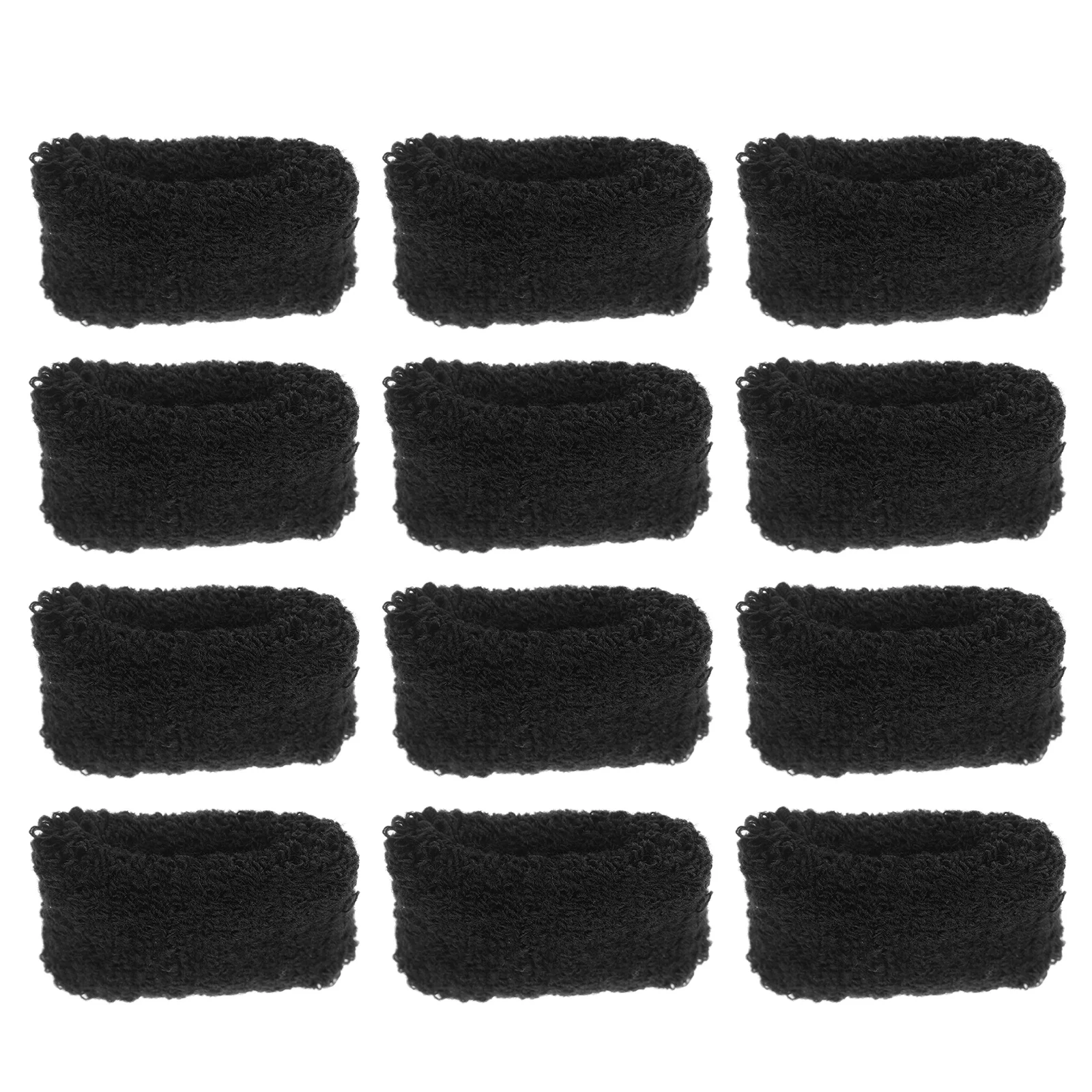 

12Pcs Thickened Towel Hair Ties Soft Elastic Hair Bands Wide Side Seamless Loop for Women Girls Everyday Use Ponytail Holders