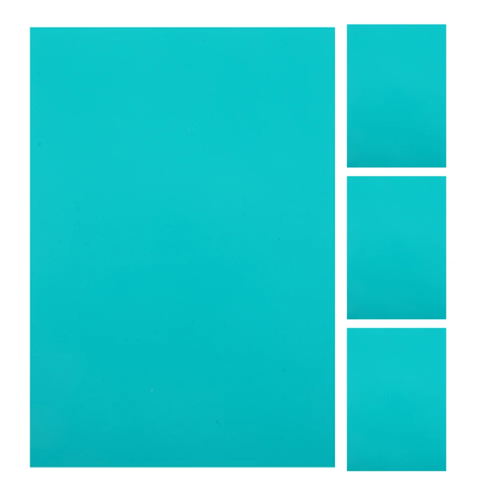 4 Pcs Engraving Rubber Sheet Double-sided Cutting Mats Other Supplies Crafting Pads Pvc Child