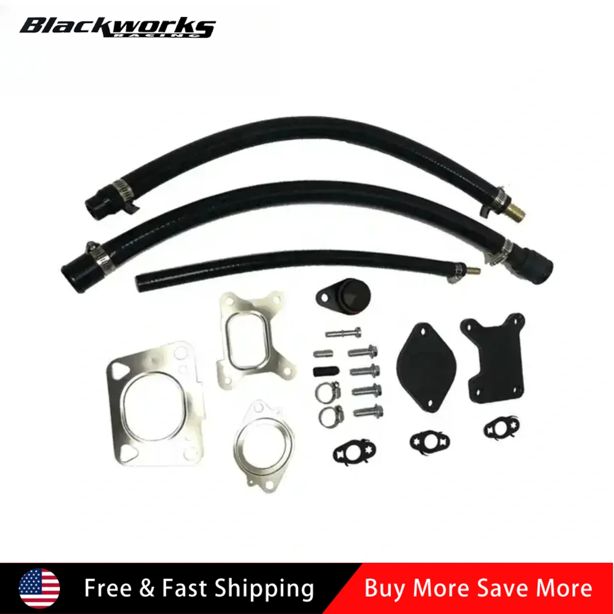 

EGR Valve Kit for Chevrolet 2017-2019 EGR Valve Kit Billet Intake Plate 6.6L Duramax L5P EGR Valve