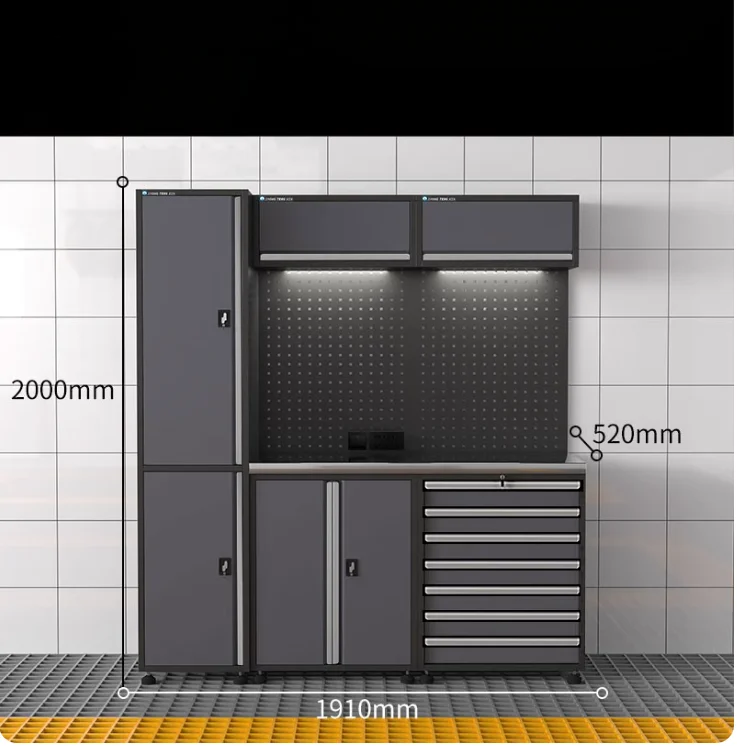 Luying Metal Upper Tool Trolley Bending Car Organizer For Kraftwelle Tools Cabinet With Essential Tools