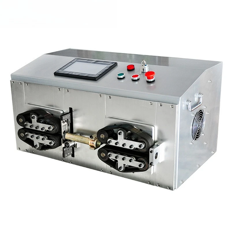 

Production of automatic wire stripping machine, power cord cable cutting wire stripping machine 120 square automatic