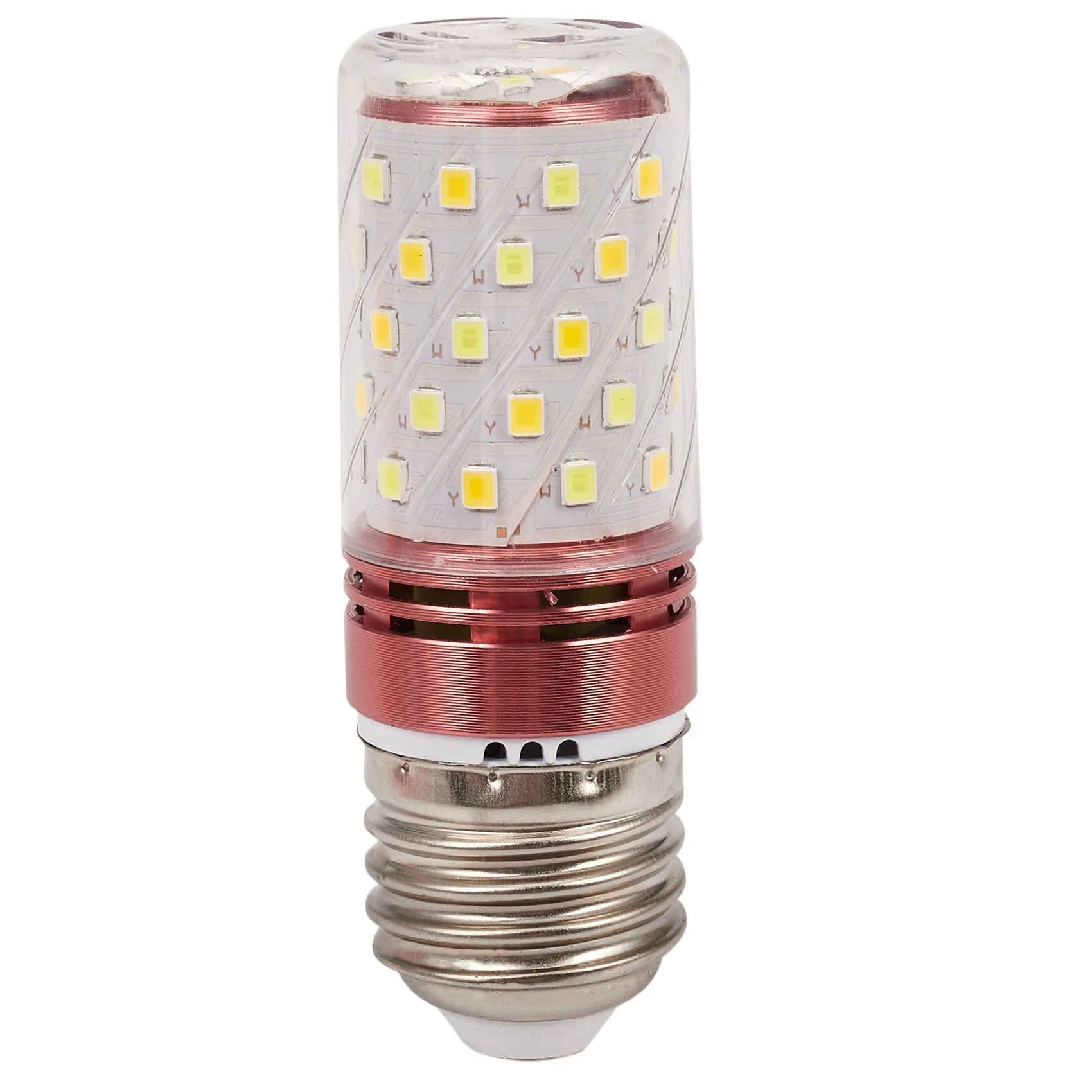 3 temperaturas de cor integraram a lâmpada E27 AC85V do milho do diodo emissor de luz de SMD -