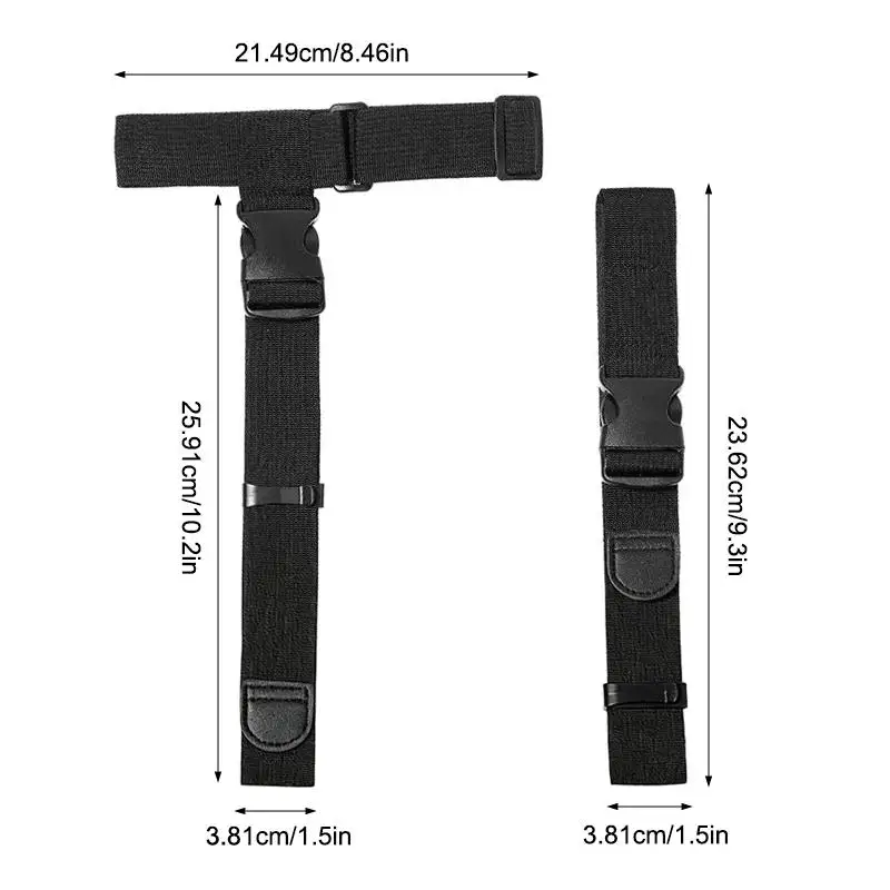 Adjustable Elastic Telescopic Luggage Strap Set Durable Anti-Loose Suitcase Belt for Air Travel Business Trip Accessory