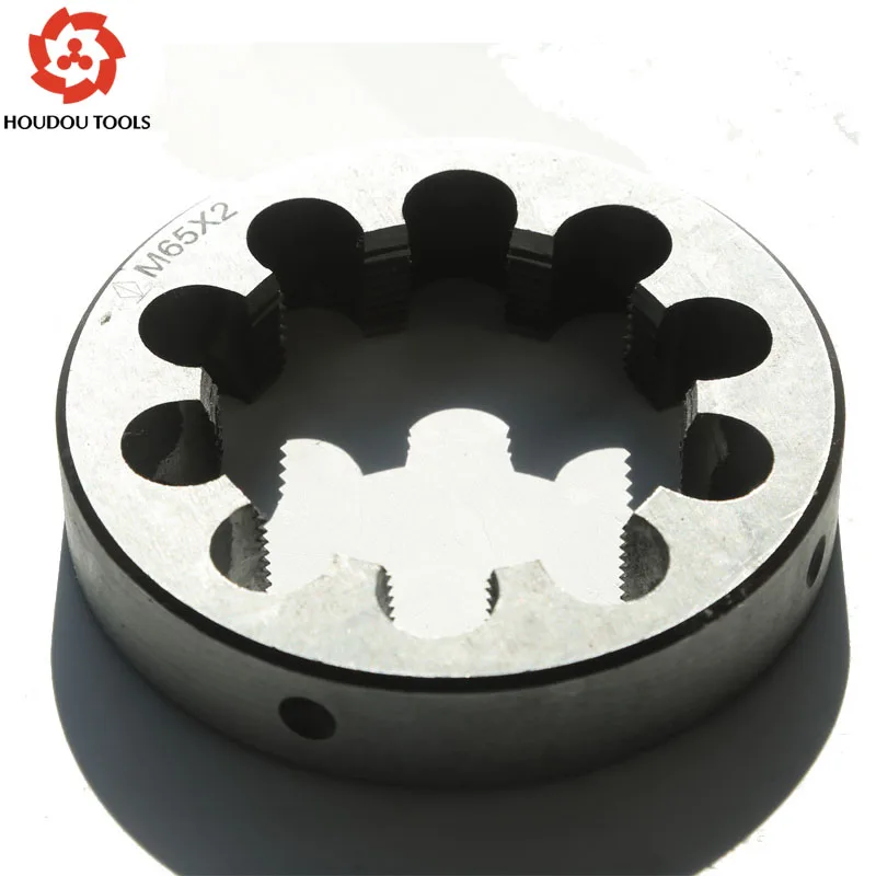 Cost Sale of 1PC 9SiCr Made Manual Die M65*1.5/2.0/3.0 for Hand Threading Metal/Plastic/Workpieces