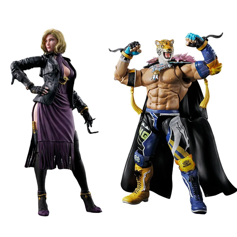 Bandai Genuine SHF Tekken 8 KAZUYA MISHIMA NINA WILLIAMS JIN