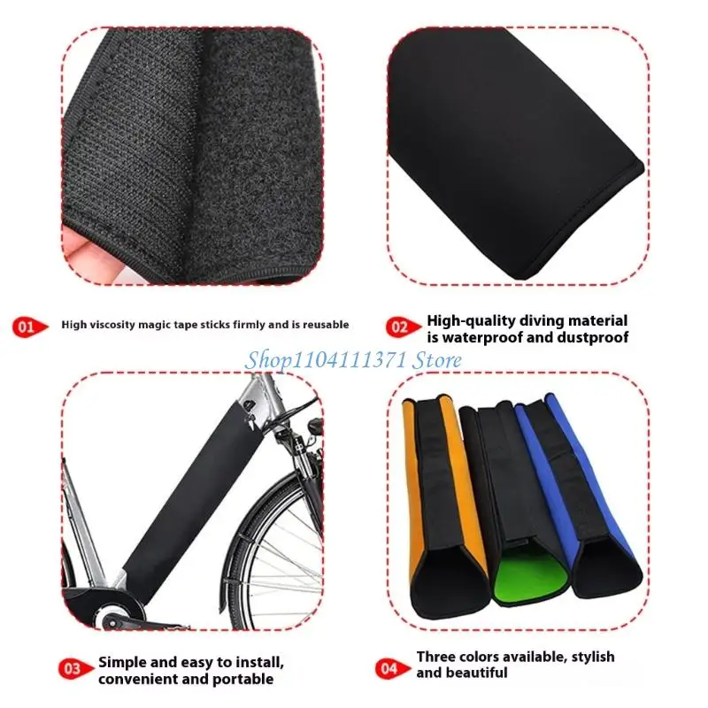 

P9FC Waterproofed Electric Bike Battery Guards Bike Battery Bag Biycles Case
