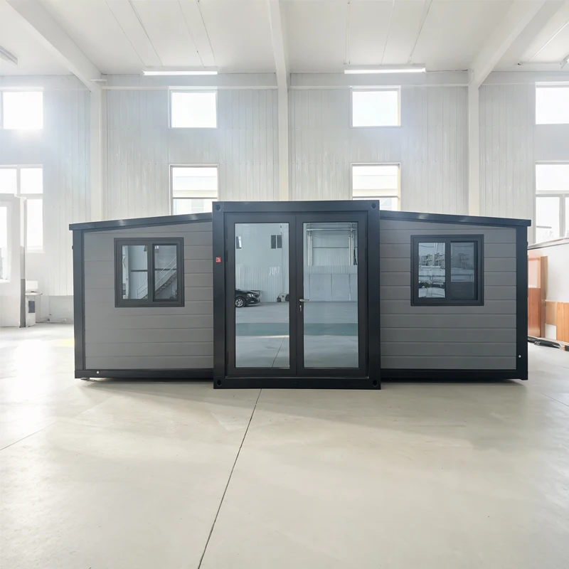 40Ft Expandable Prefabricated Container House with Sandwich Panel Hotel Use Hurricane Proof Southeast Asia Design
