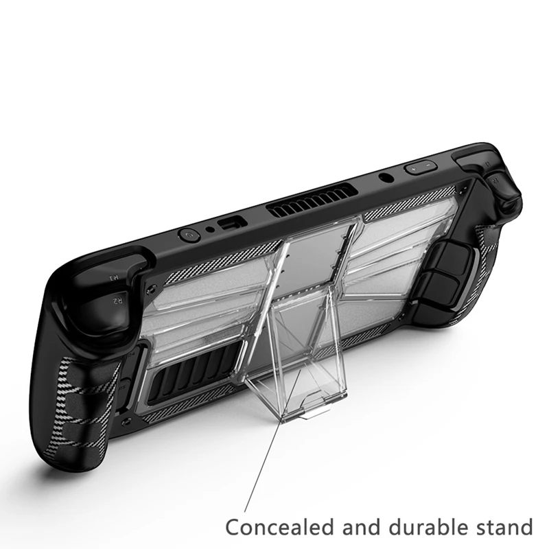 For Steam Deck Case (2022 Release) With Kickstand MUMBA Blade TPU Grip Shock Protective Cover Accessories