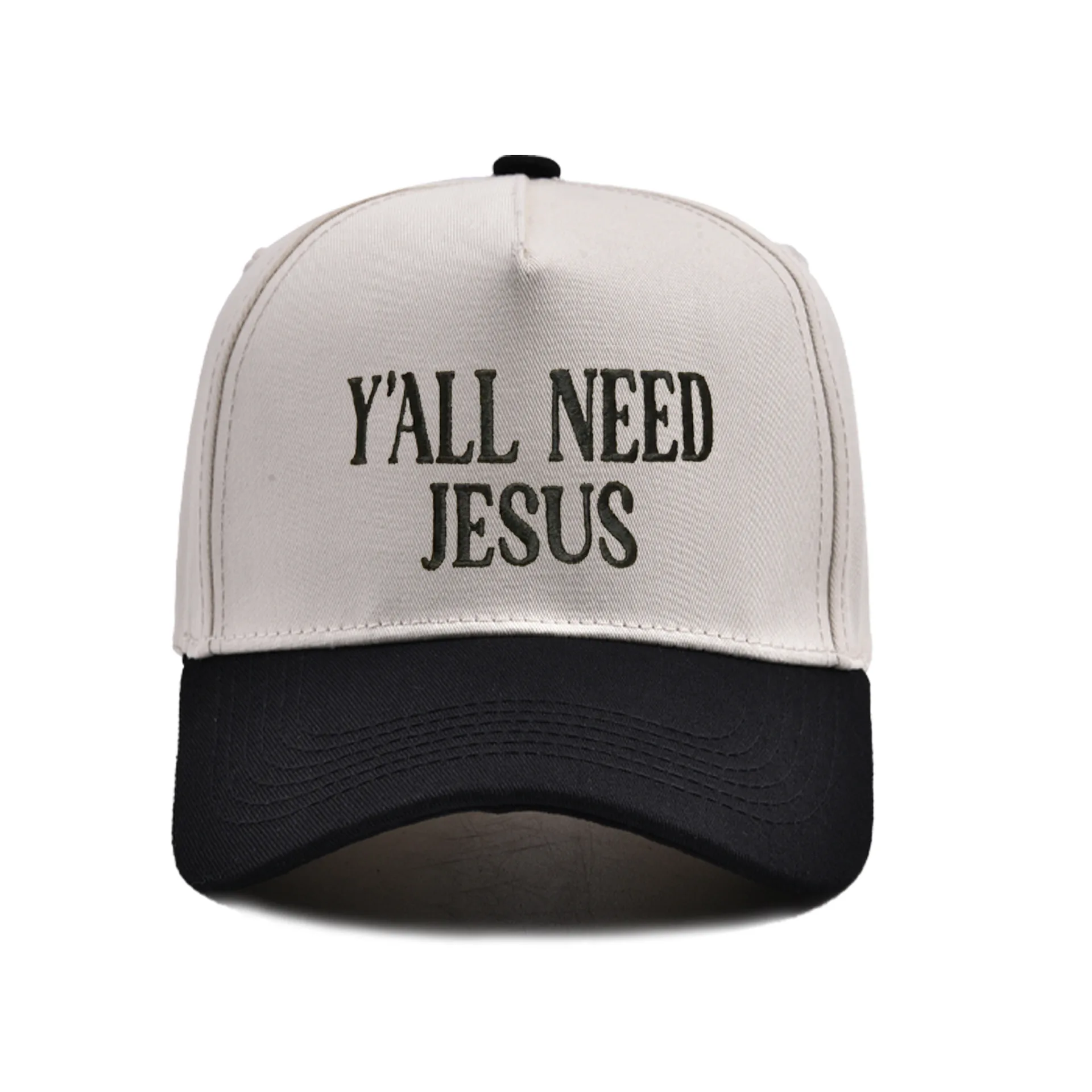 Letter Printed Truck Driver Hat with Color Blocked American Retro Baseball Cap Suitable for Outdoor Shading in Spring and Summer