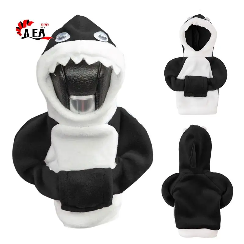 

AEA0-Gear Stick Hoodie,Car Gear Stick Cover,Gearstick Lever Hoodie,Gear Knob Hoodie, Dust-Proof Protection For Gear Stick