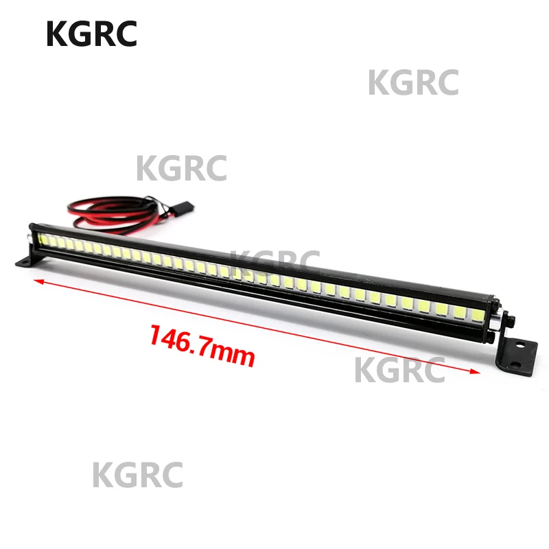 New RC Car Roof Lamp 24 36 LED Light Bar for 1/10 RC Crawler Axial SCX10 90046 90060 SCX24 Jeep Wrangler JK Rubicon Body