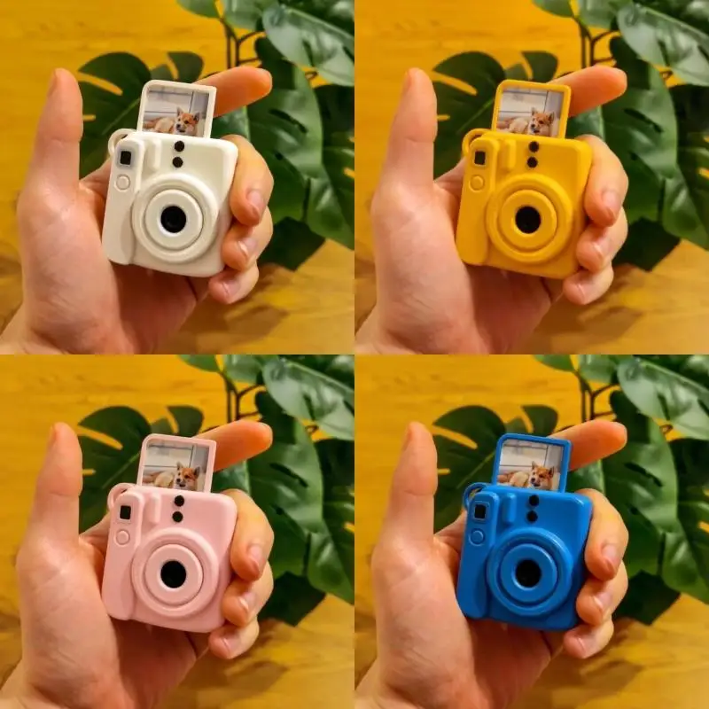Hält Fotos, Kamera-Schlüsselanhänger, Mini-1-Zoll-Fotos, Schlüsselring, dekorativer Anhänger, leichter Stressabbau-Schlüsselanhänger, Geschenk – Detail 5