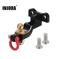 INJORA CNC Aluminum Drop Hitch Receiver for 1/18 RC Crawler TRX4M Upgrade