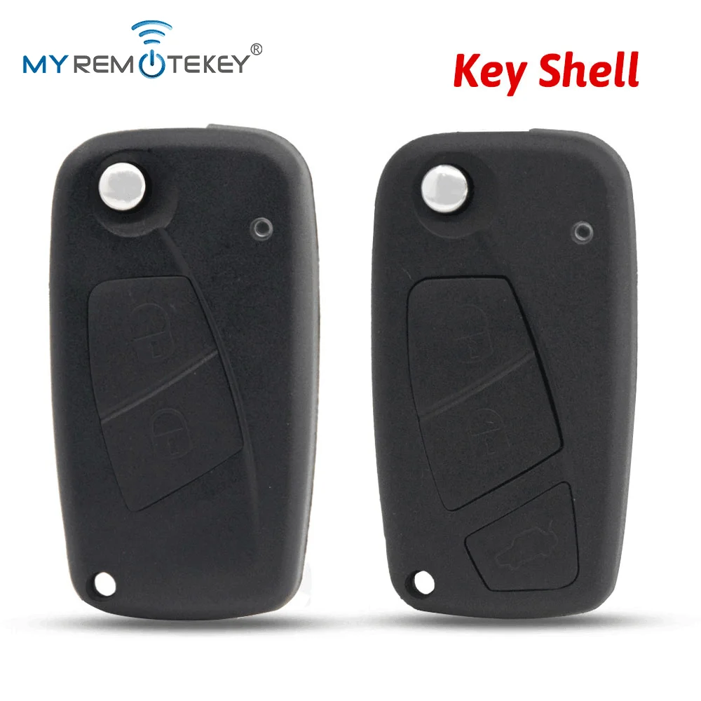 

MYREMOTEKEY откидной чехол для дистанционного ключа 2/3 кнопки SIP22 лезвие для Fiat Punto Ducato Stilo Panda складной чехол для дистанционного ключа