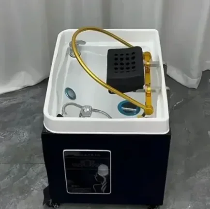 2024 홈 살롱 샴푸 의자 헤드 스파 샴푸 의자, 모바일 트리트먼트 의자, Lettino 마사지 가구, MQ50SC, 신제품