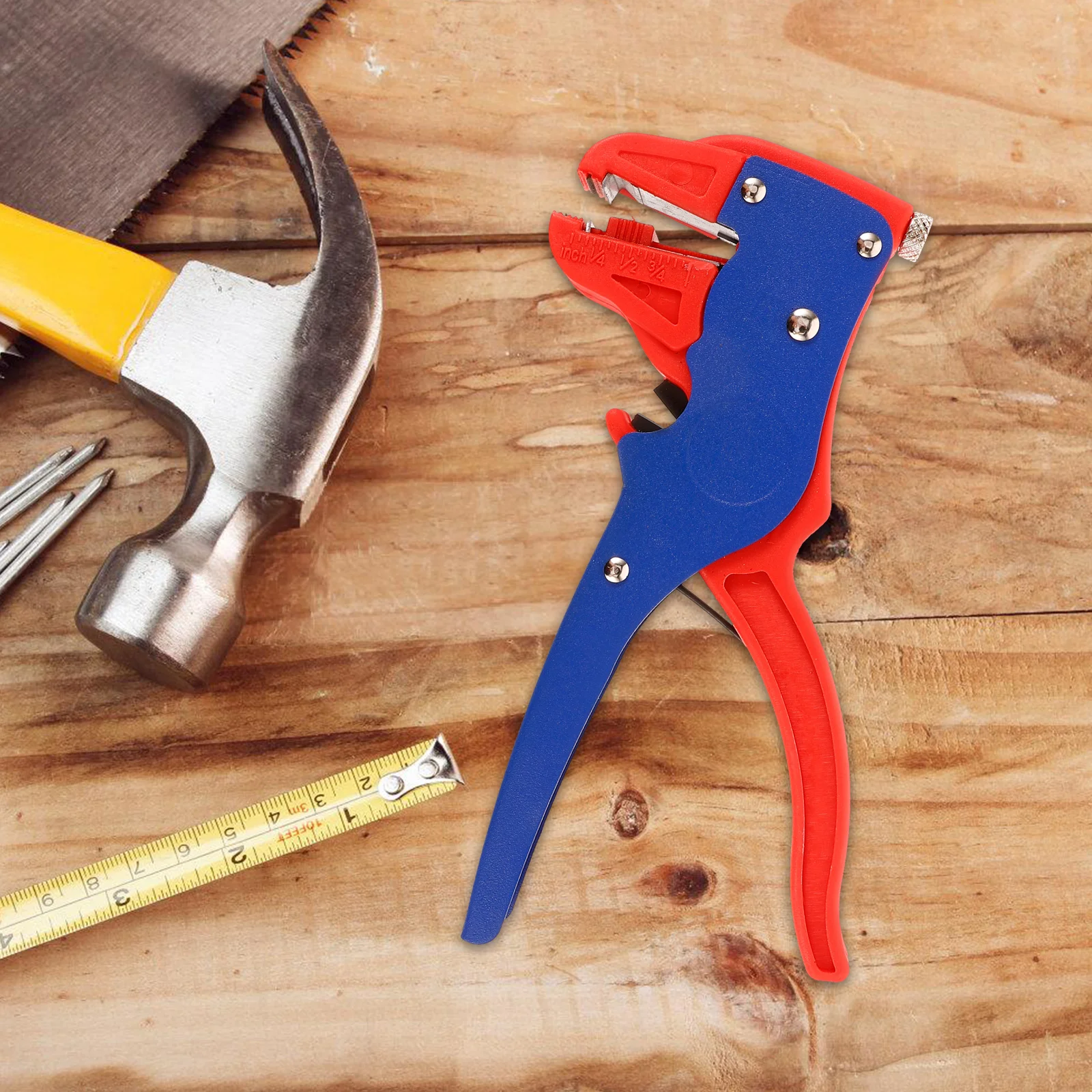 

High Carbon Steel Wire Stripper Tool Automatic Electrical Cable Stripping Pliers for Electricians Automotive DIY Universal