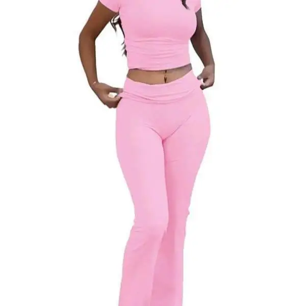 

Женские повседневные комплекты спортивной одежды, осенний сезон, футболка Seven-Quarter Sve, брюки, удобная модная женская одежда