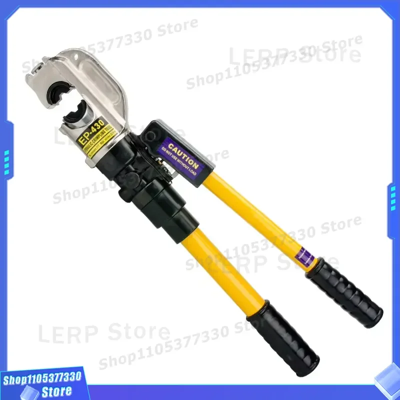 Manual Hydraulic Crimping Tool for Cold Press Terminals 16-400mm2 Wire Cable Lug Pliers Heavy Duty Electrical Connector Kit