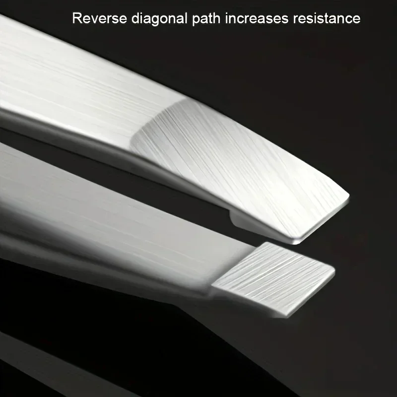 Set di pinzette da 4 pezzi all'ingrosso, perfetto per la depilazione delle sopracciglia, scheggia molto senza sforzo e rilassata per rimuovere il professionista