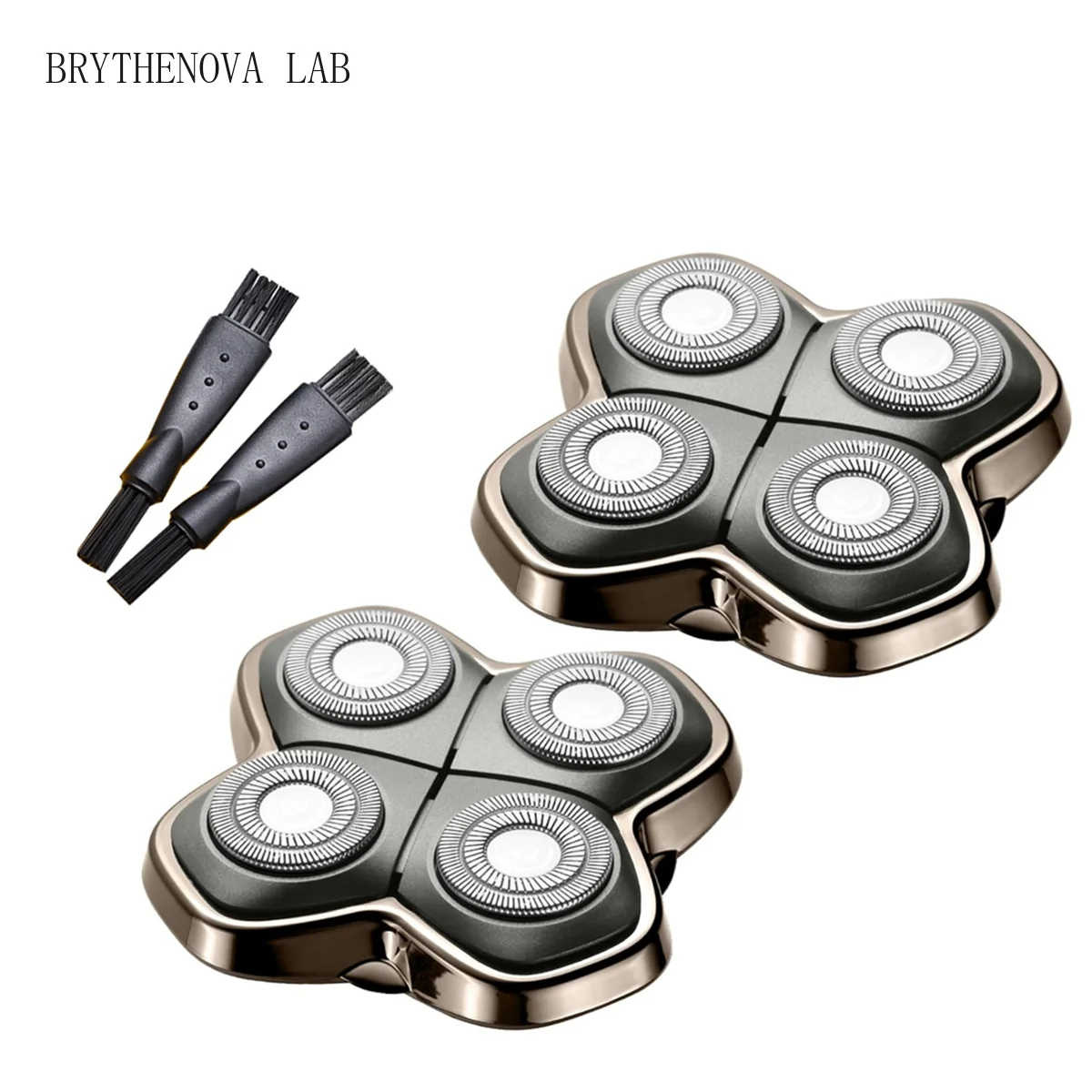 2Pack 2025 HOt Professional Replacement Head for Pitbulls Skulls Shaver Gold PRO Silver PRO Diamond