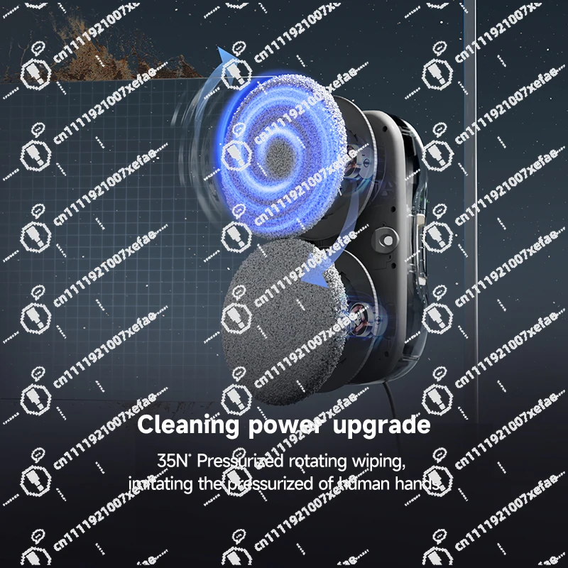 Double-sided glass water spray automatic glass cleaner window cleaning robot