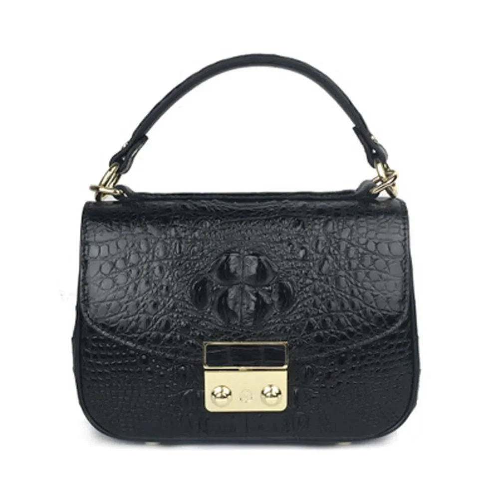 

ousidun new crocodile leather Female bag women handbag multi-function One shoulder women chain bag shoulder strap