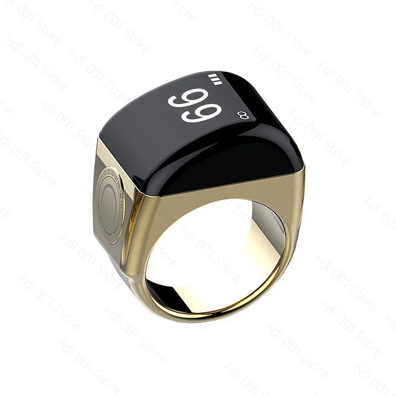 Stainless Steel Electronic Counter Smart Ring Middle East Popular Counting Ring APP Connect Fitness Tracker Wearable