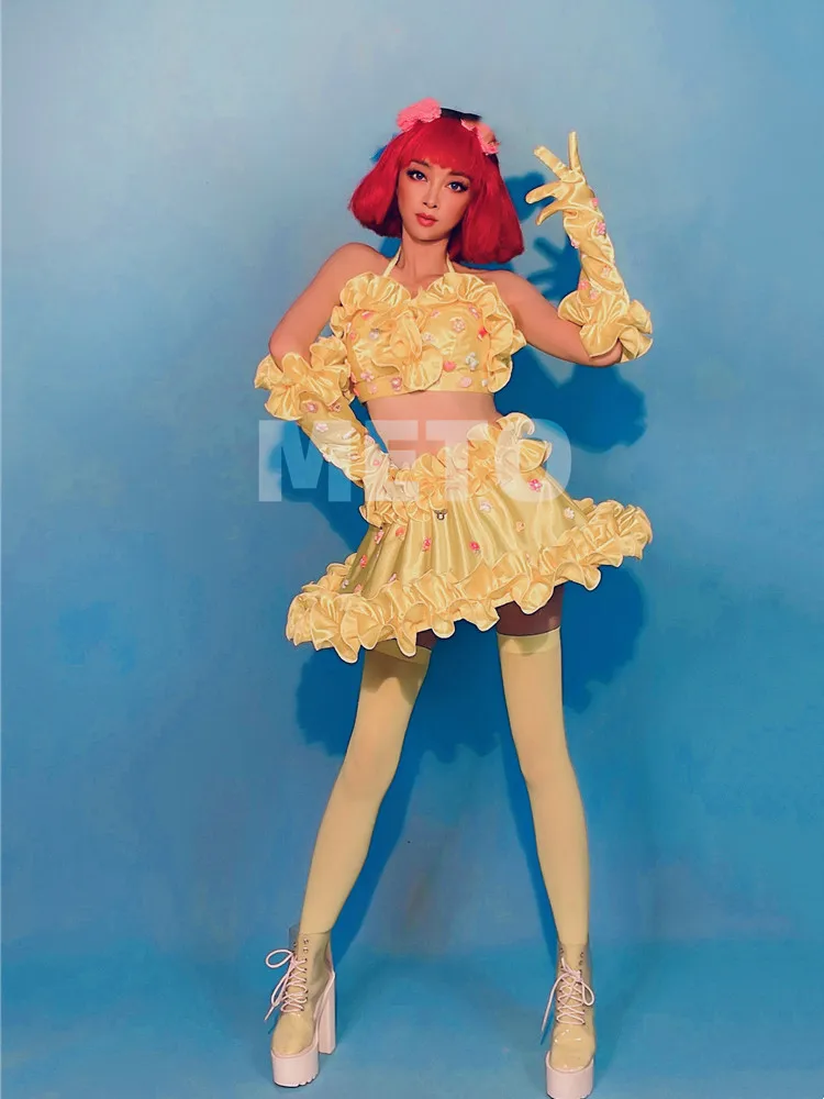 ชุดแฟนซีเซ็กซี่น่ารักสำหรับงานปาร์ตี้กลางคืน เทศกาล งานเรฟ ชุดนักเต้นหญิง ชุดแสดงบนเวที ชุดสำหรับสวนสนุก ชุดสำหรับวันหยุด ชุดสำหรับงานปาร์ตี้