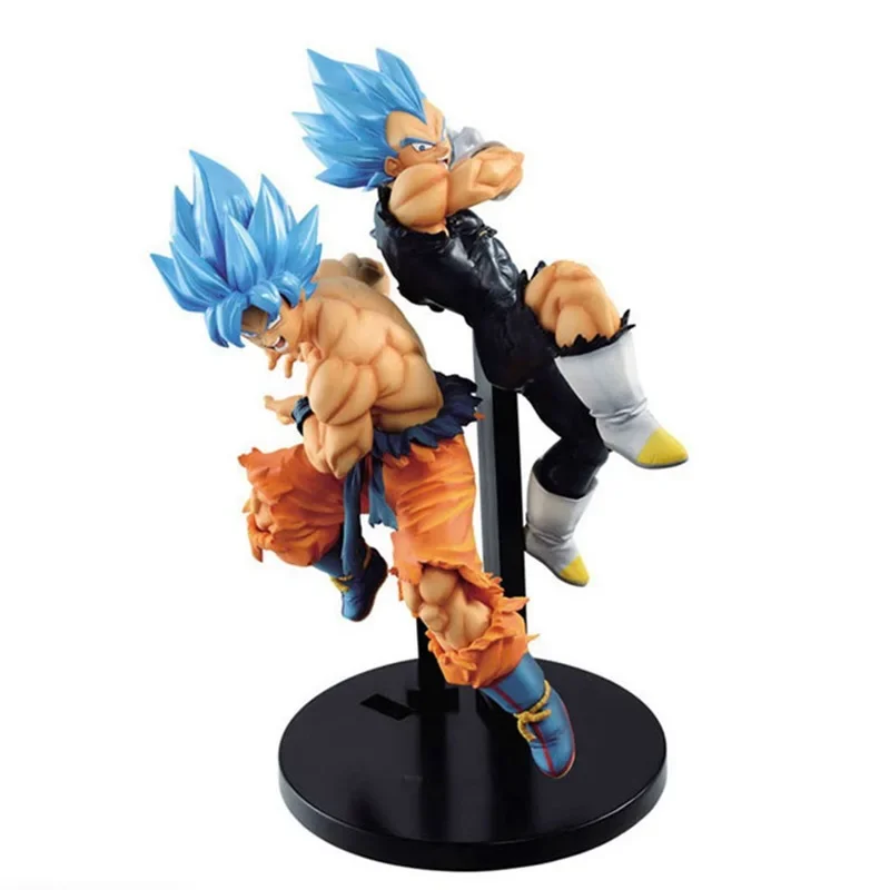 Dragon Ball Action Toy anime figures LC legendary Blue Hair Goku Vegeta Action Figure Model Super Saiyan figuras kids toys