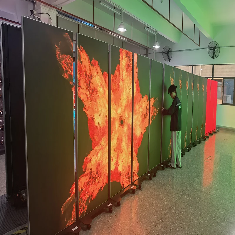 Portable Standing LED Video Poster | HD Advertising Display for Retail Stores, Events & Trade Shows view 5