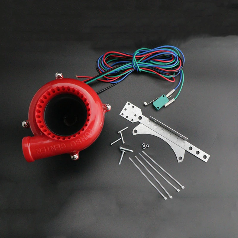 Carro universal falso despejo eletrônico turbo soprar válvula hooter auto modificado som analógico bov para carros gerais sem turbo