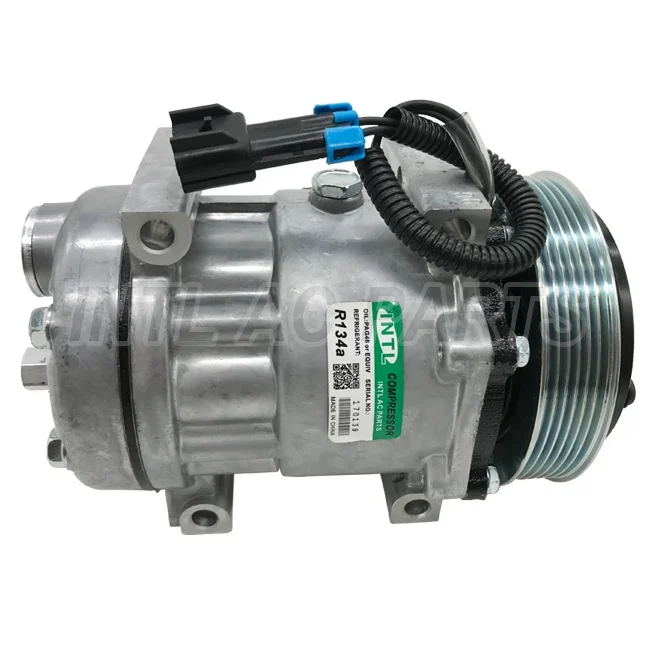 SANDEN 4106U 4106E 4859 4859U A/C Compressor for Kenworth T680 Air Conditioner Compressor F69-1015-111