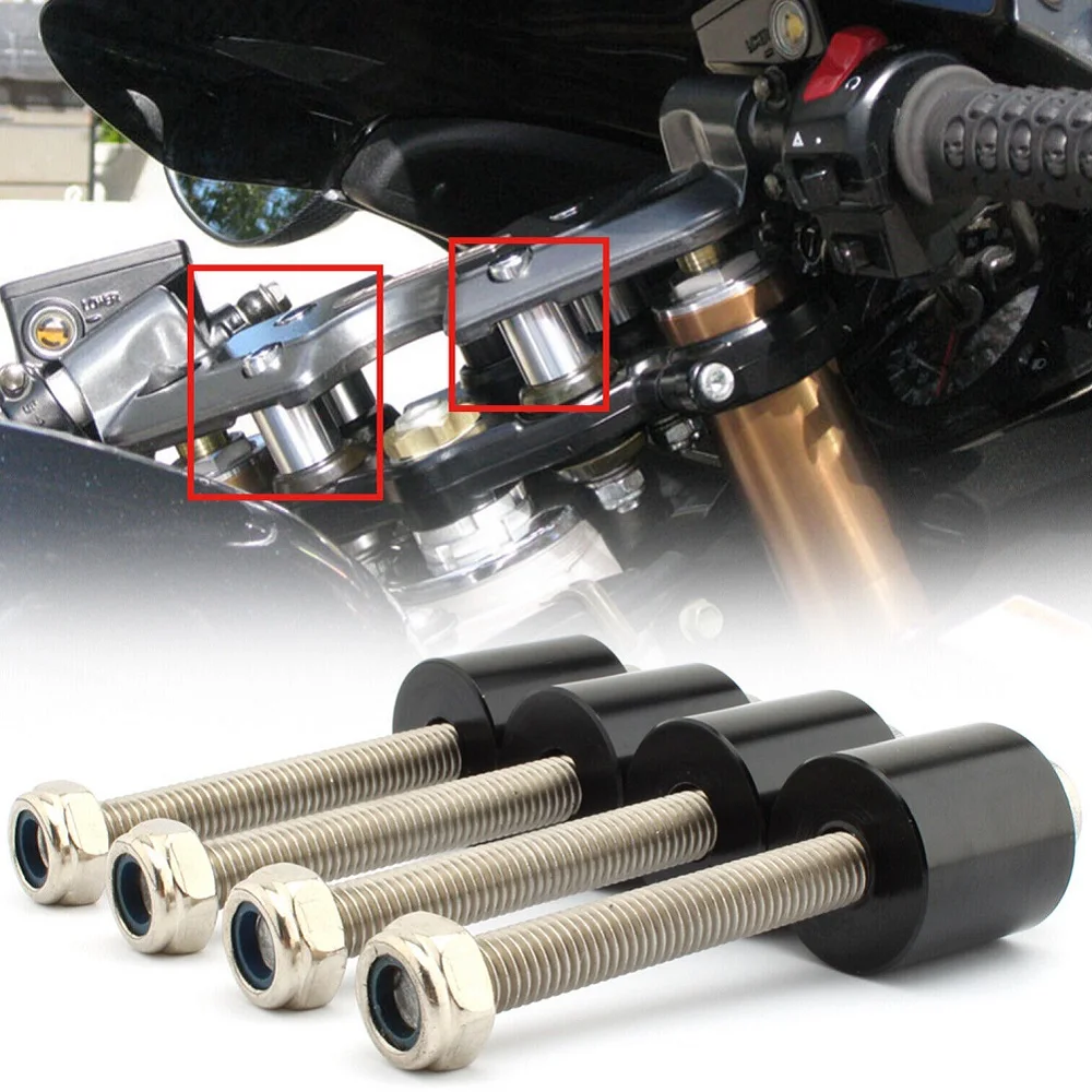 Motorcycle Handlebar Risers 30mm Up Adapters Bracket Extender Mounts Clamp For Suzuki Hayabusa GSXR1300 GSX1300R 1999-2019