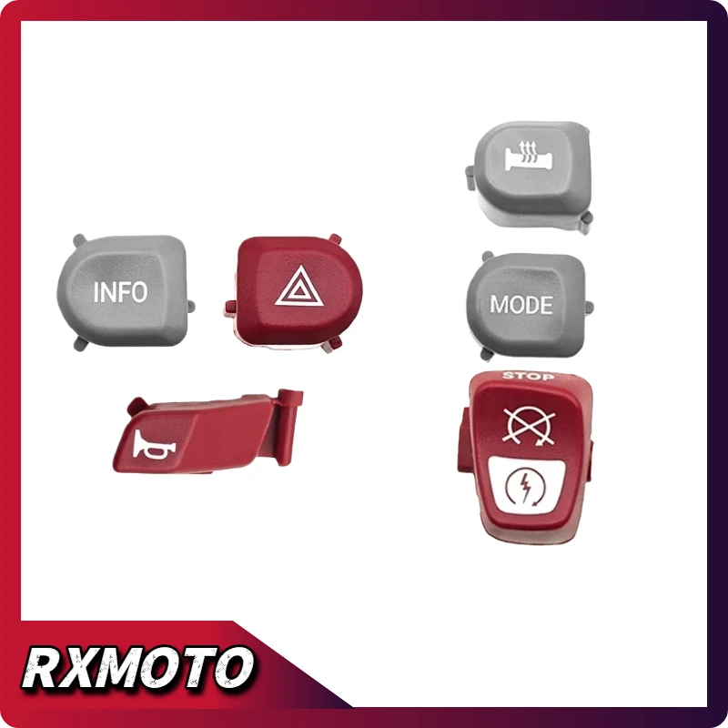Motorcycle Switch Button Cover Plastic for BMW F700GS F800GS F800GS Adventure F800R F800GT F 800 GS Accessories Function buttons