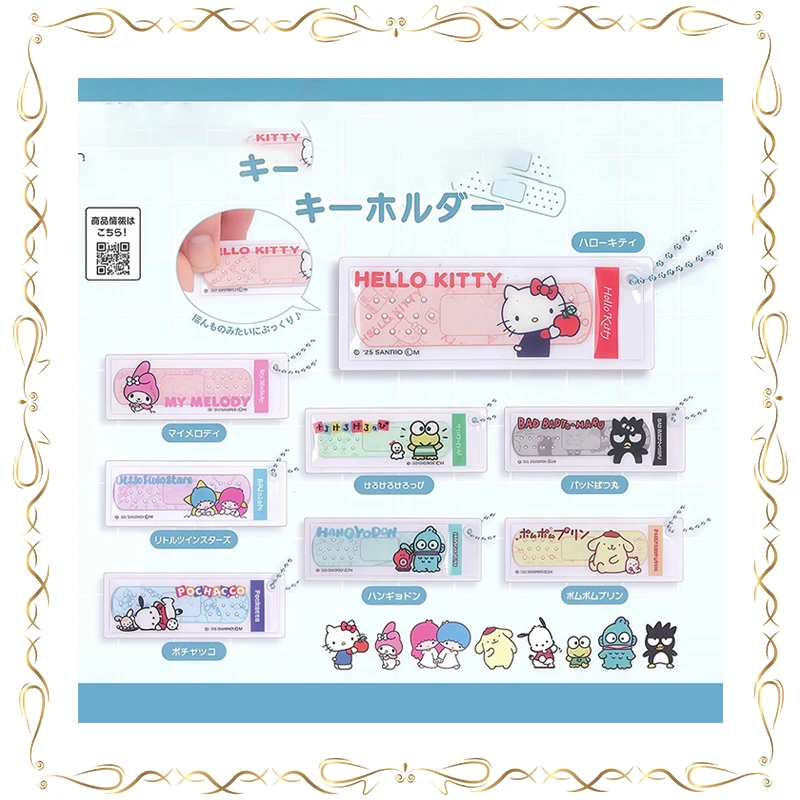 

Hello Kitty BADBADTZ-MARU Modeling Pendant Gashapon Action Figure Model Kids Toy Christmas Gifts Model Toys