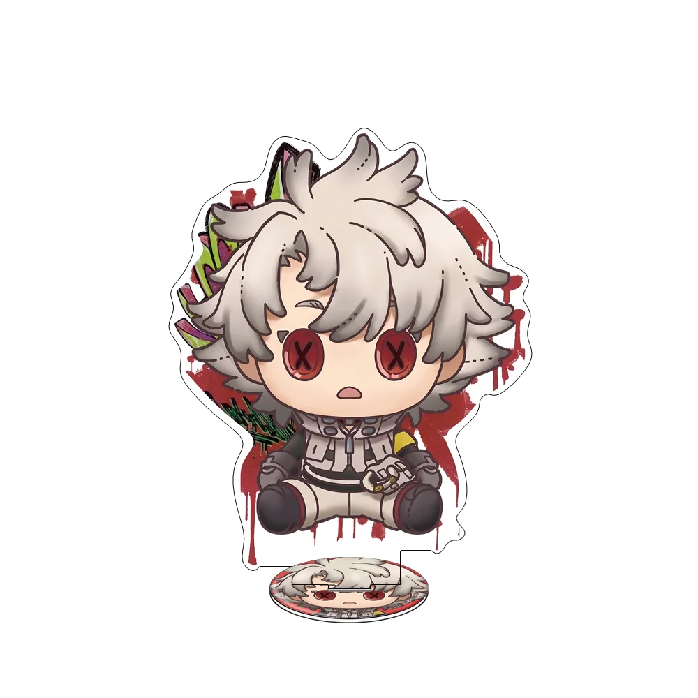 Gachiakuta Sitting Doll Ver 10CM Double Sided Acrylic Stand Keychain 2026 New Anime Stand Rudo Enjin Riyo Zanka Desk Decor