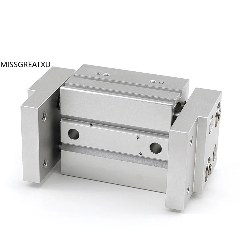 Wide Type Parallel Air Gripper MHL2 Double Acting Pneumatic Cylinder 10-40mm Bore Industrial Automation Clamping Actuator