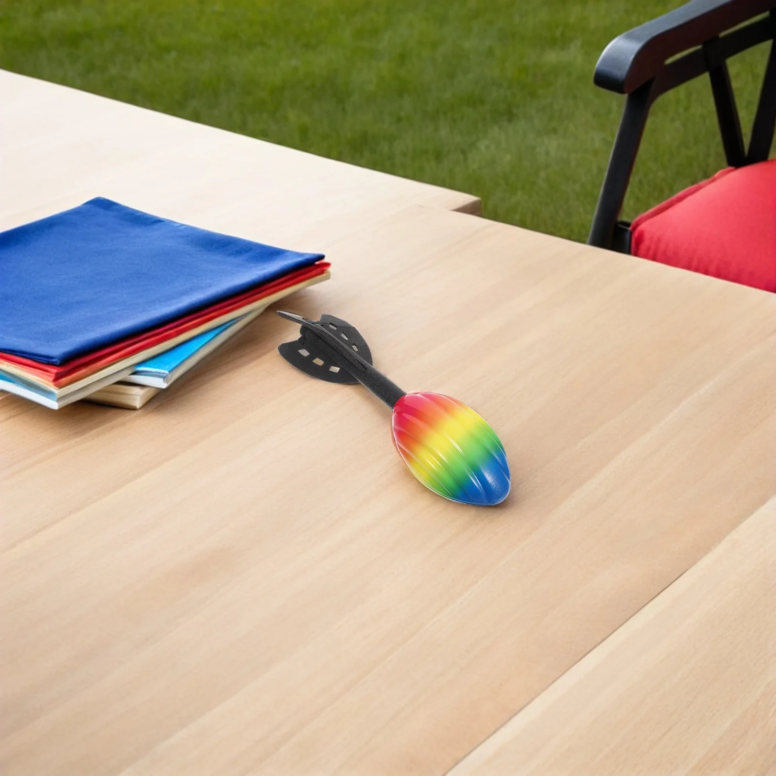 2 pçs brinquedo de bola voadora: crianças lançador de foguetes ao ar livre quintal praia jogo haste jogar festa favores para meninos meninas mini foguetes voadores