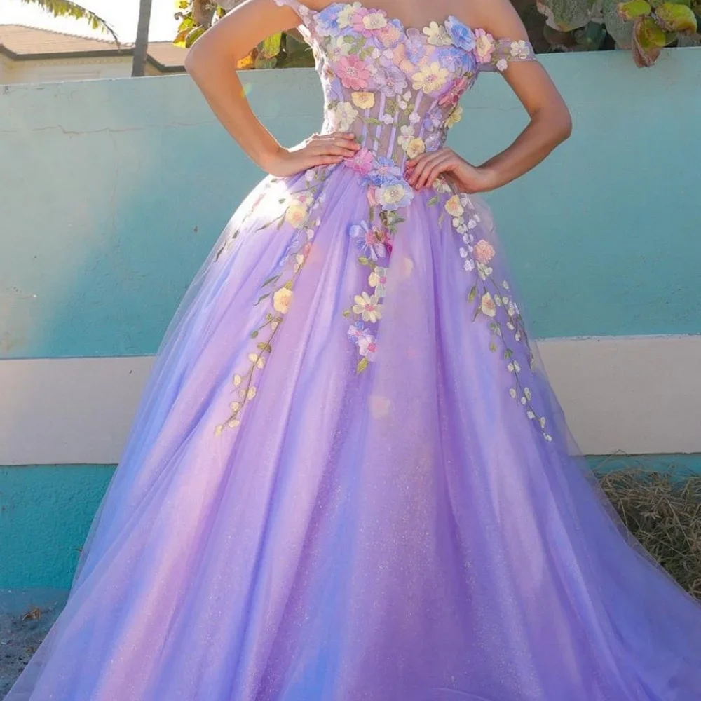 Customized Cheap Long Prom Dress Special Occasion Wear Flower Applique Women Wedding Party Gown Formal Evening Dress Vestidos